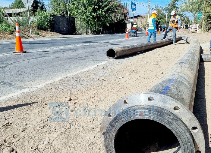 Esval terminará proyecto en Curimón.