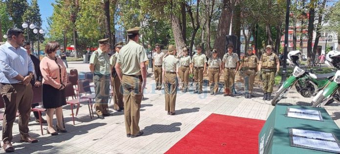 General de Zona en su saludo a los carabineros de San Felipe.