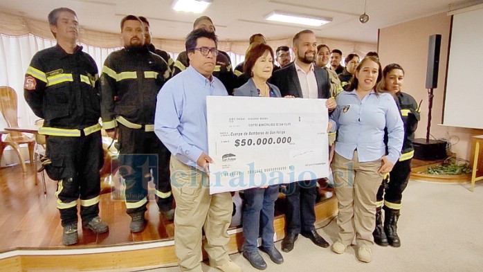 Municipio aprobó subvención al Cuerpo de Bomberos de San Felipe (Imagen archivo).