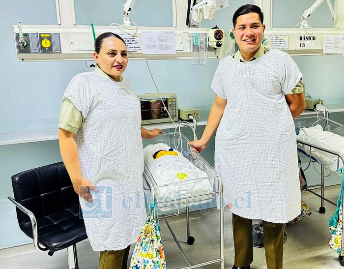 Carabineros de Quebrada Herrera atendieron un parto.