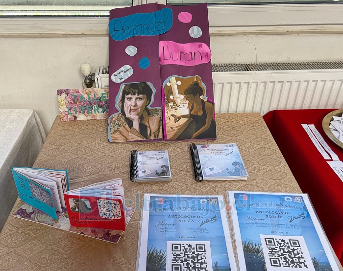 La actividad se enmarcó en el Proyecto de Mediación Poética, Escritura Creativa y Festival Poético Juvenil ‘Desperté con el cielo adentro’.