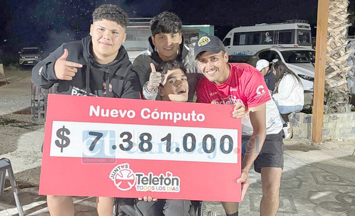 La Padeltón 2025, organizada por el joven Emiliano Alfaro, logró reunir más de 7 millones de pesos en beneficio de la Teletón.