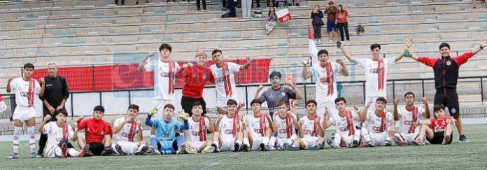 El equipo albirrojo menor de 16 años llegó muy arriba en el Regional de la ANFP.