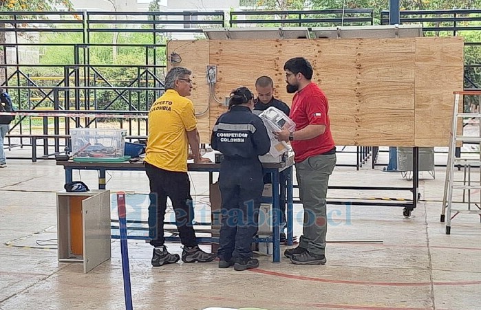 La delegación de Colombia es parte del certamen.