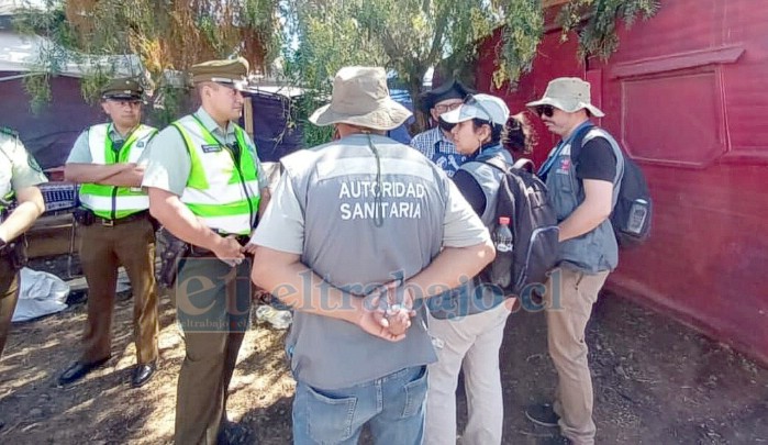 Organismos públicos reunidos en torno a la Fiesta de Santa Filomena. 