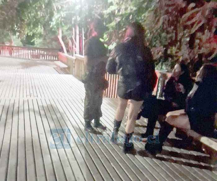 Carabineros en la ronda focalizada en San Felipe. 