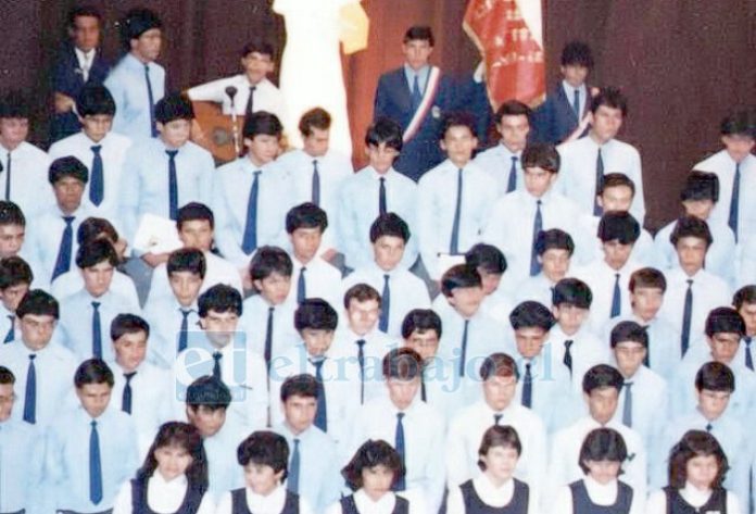 Generación 1987 del ‘Liceo de Hombres’ de San Felipe.