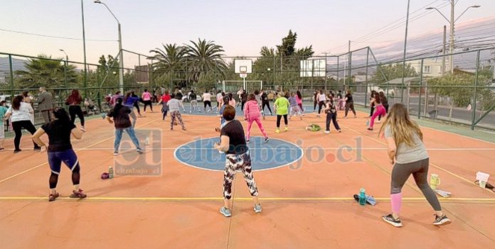 Con diversas actividades deportivas se dio el vamos el renovado espacio.