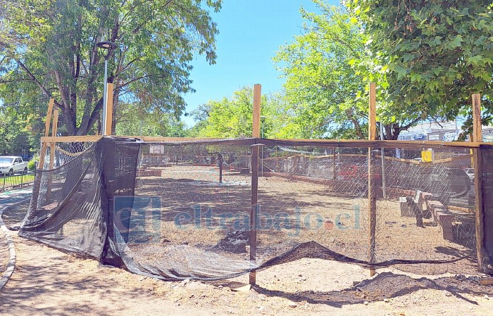 Así luce actualmente la obra. 