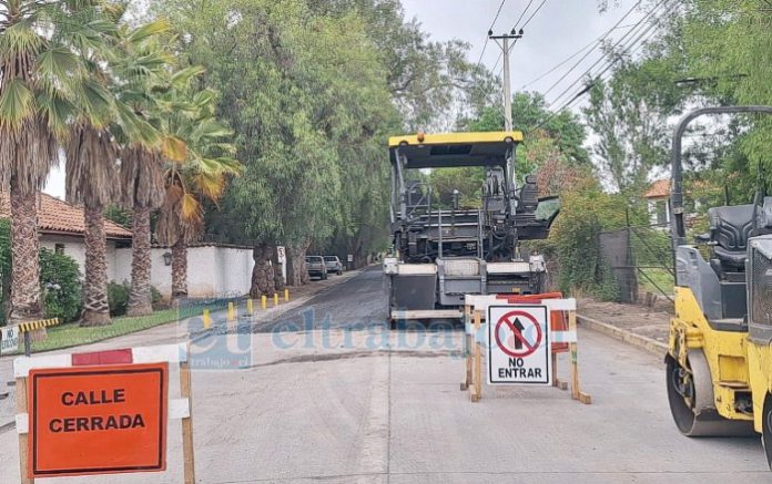 Trabajos se inician a la altura del cementerio.