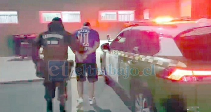 Sujeto fue detenido por infracción a la ley de control de armas.