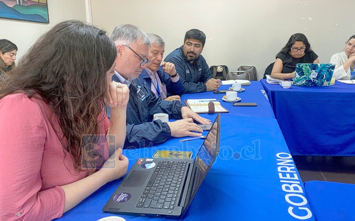 Delegado provincial de San Felipe, Daniel Muñoz, estuvo presente en el encuentro.