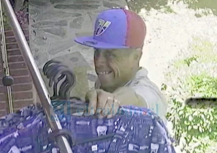 Este es el sujeto que Carabineros busca.