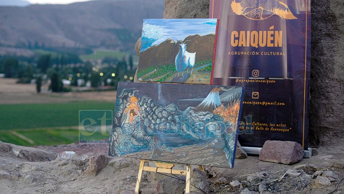 Jornada también contó con exposición de obras artísticas (Foto: @iget.bored).