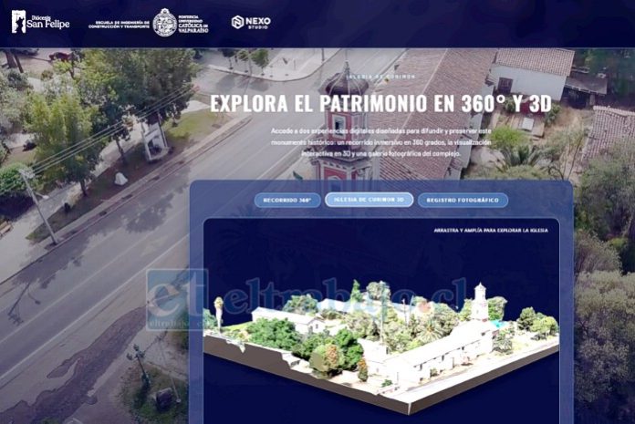 Conjunto Patrimonial de Curimón en 360º y 3D.