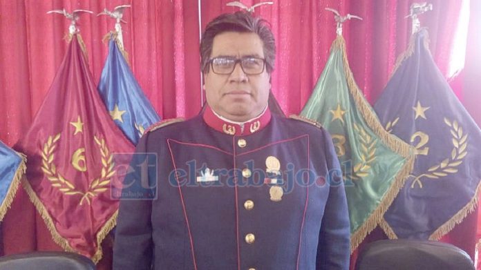 David Guajardo fue reelecto como superintendente del Cuerpo de Bomberos de San Felipe.
