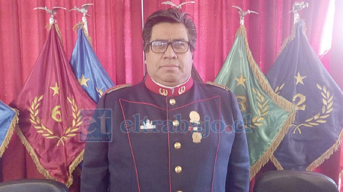 David Guajardo fue reelecto como superintendente del Cuerpo de Bomberos de San Felipe.