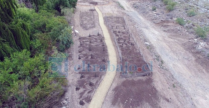 Este martes 2 de diciembre se inauguró oficialmente el Sendero Eco Aconcagua, ubicado en el sector Las Marías, comuna de Santa María.