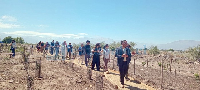 Fueron seis meses de labor, donde se trabajó junto a establecimientos educacionales, vecinos, organizaciones medioambientales, entre otros.