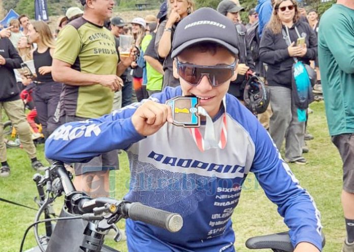 José Tomás Gómez Alderete, joven deportista aconcagüino de 13 años.