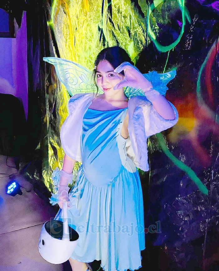 María Trinidad González Cordero durante su participación en la categoría Miss Fantasía.