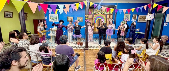 Presentación final de Voces Encantadas, Escuela de Cuentacuentos.