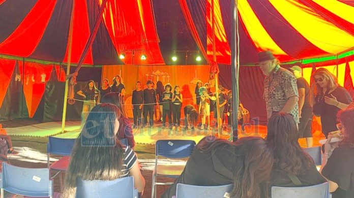 La Casa Taller La Chincolita cuenta con una nueva carpa que permitirá la realización de talleres artísticos durante todo el año.