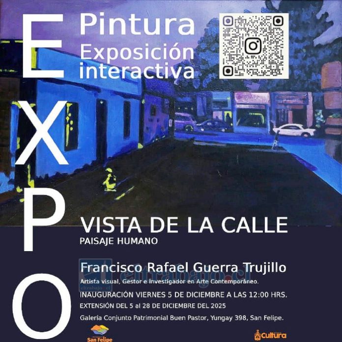 Conjunto Patrimonial Buen Pastor recibirá la exposición ‘Vista de la calle / Paisaje humano’.