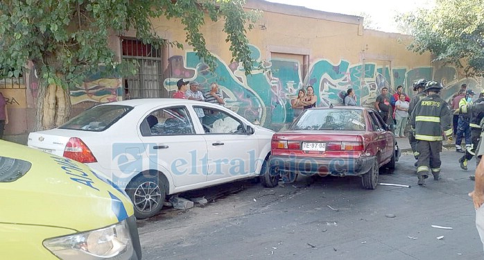 El tránsito estuvo suspendido varios minutos.
