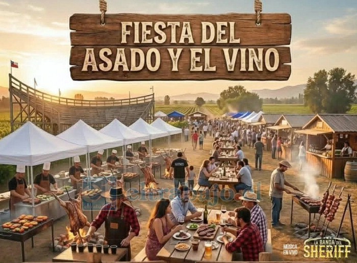 El 24 de enero se realizará la ‘Fiesta del Asado y el Vino’ en Putaendo.