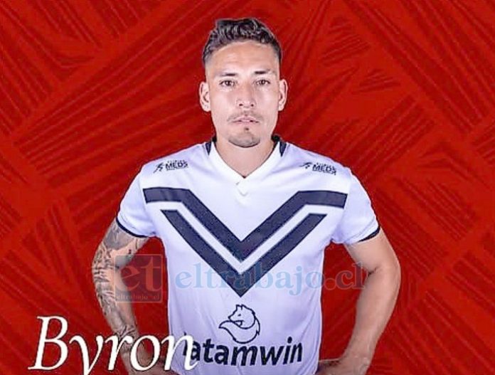 Byron Guajardo fue confirmado para el nuevo plantel de Unión San Felipe.
