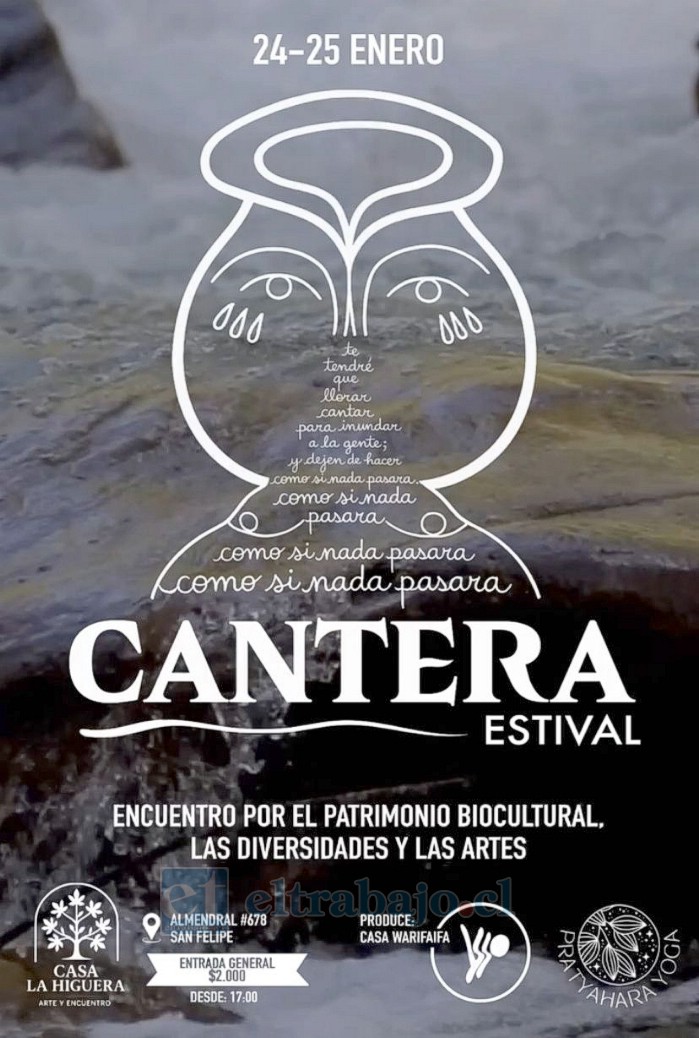 Cantera Estival se desarrollará los días 24 y 25 de enero en Casa La Higuera, con conversatorios, talleres, música en vivo y una feria de oficios liderada por mujeres del Valle de Aconcagua.