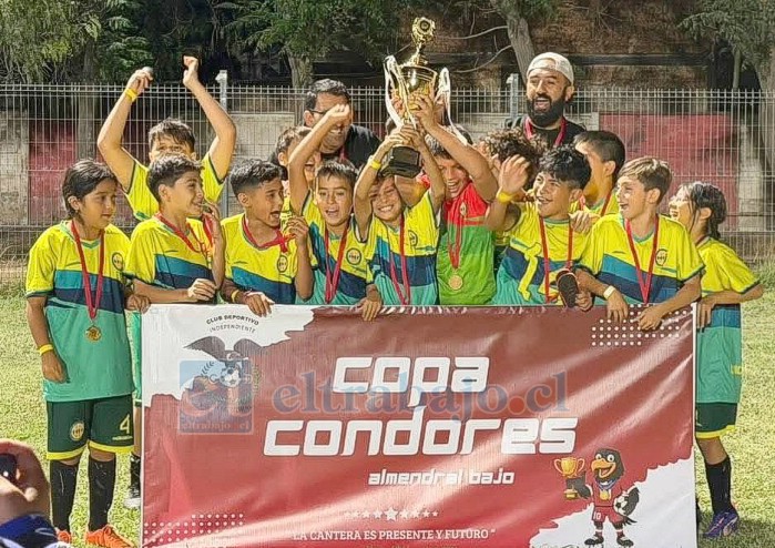 Club Deportivo Unión Delicias de San Felipe, campeón de la categoría Segunda Infantil.