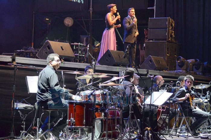 Registro de la orquesta del Festival Palmenia Pizarro, año 2019.