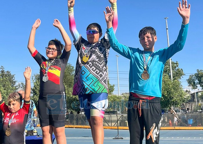 Antonio Correa, tercer lugar en la categoría Tercera Varones.