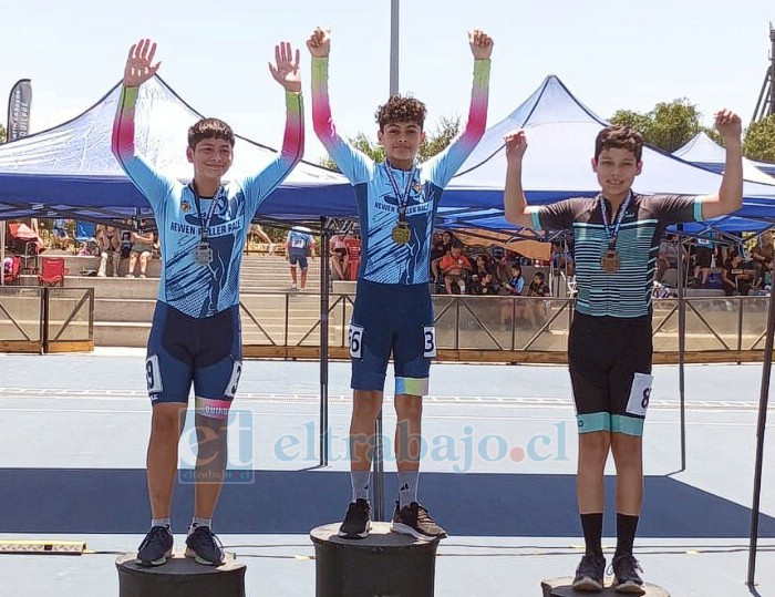 Matías Lazcano, tercer lugar en la categoría Tercera Varones.