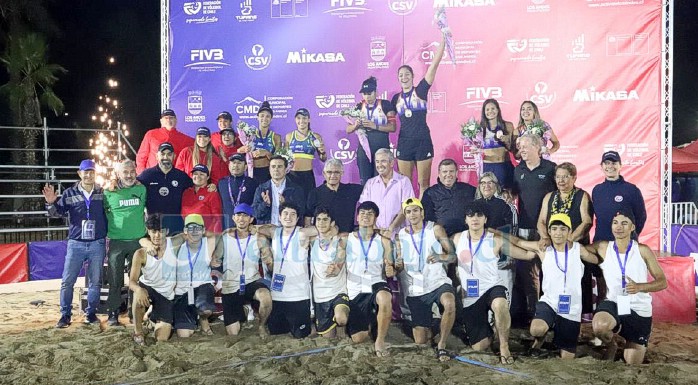 Toda la organización de este Sudamericano de Vóleibol Playa Femenino.
