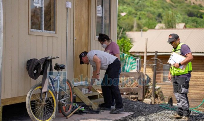 Familias ya habitan estas casas.