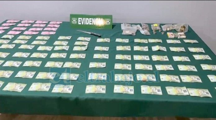 Esta es la evidencia incautada a este delincuente haitiano.