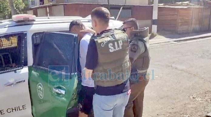 Carabineros detuvo a delincuente con amplio prontuario policial.