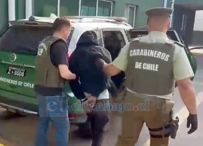 Nuevamente detienen a delincuente por robo.