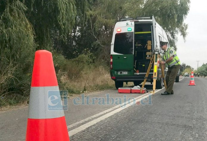 Conductor de camión falleció tras volcamiento en la ruta internacional (Imagen referencial).