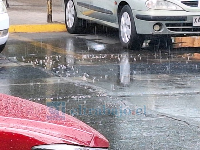 Lluvia de verano en Aconcagua.
