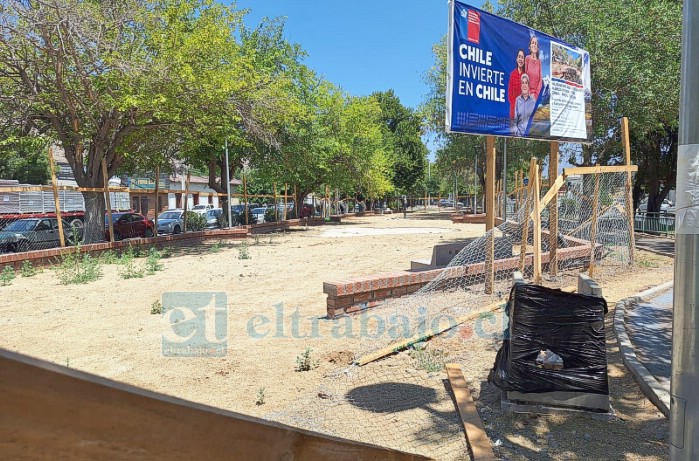 Proyecto de juegos infantiles luce en iguales condiciones.