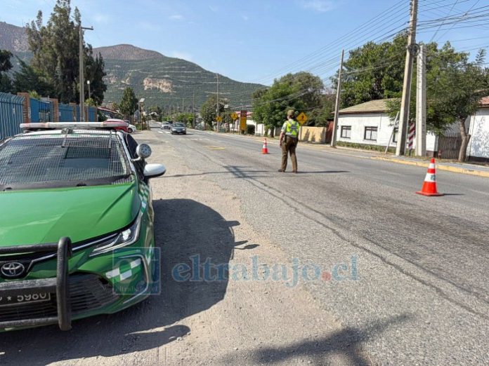 Operativos de controles y fiscalizaciones realizó Carabineros, Senda y la DPP.