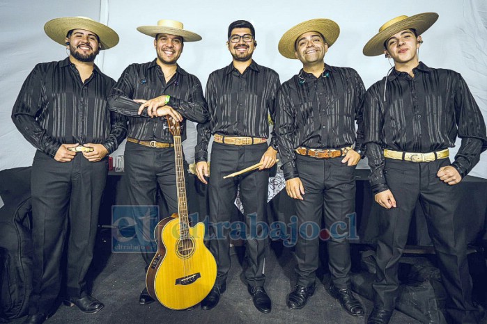 La banda andina ESQEL, agrupación cuequera con más de una década de trayectoria.