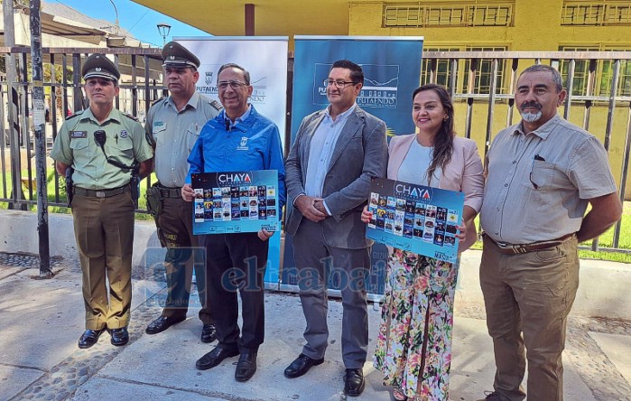 Municipio y Carabineros alistan detalles para la Fiesta de la Chaya de Putaendo. 