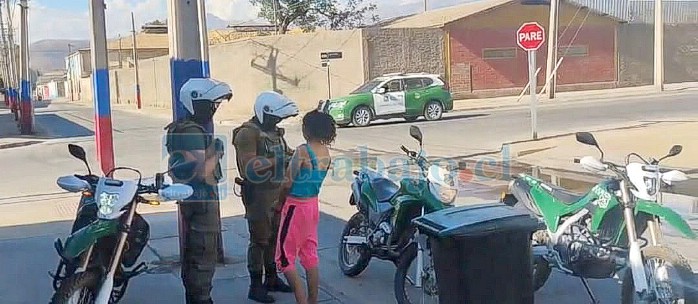 Diversos controles realizó Carabineros.