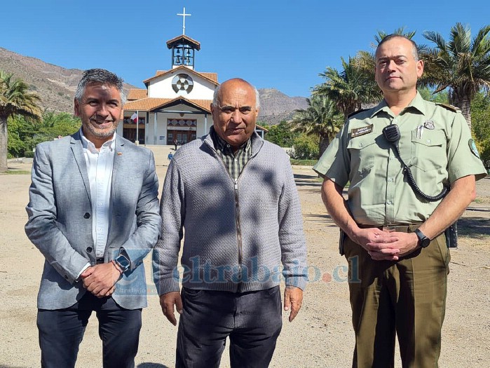 Administración del Santuario, Delegación Provincial y Carabineros en coordinación por la Semana Santa.