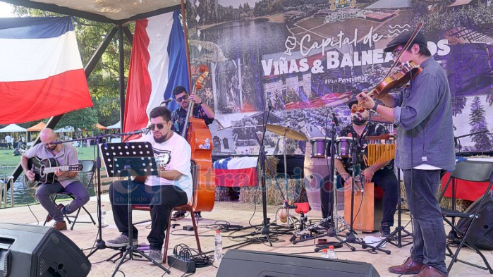 La música decoró esta exitosa fiesta.